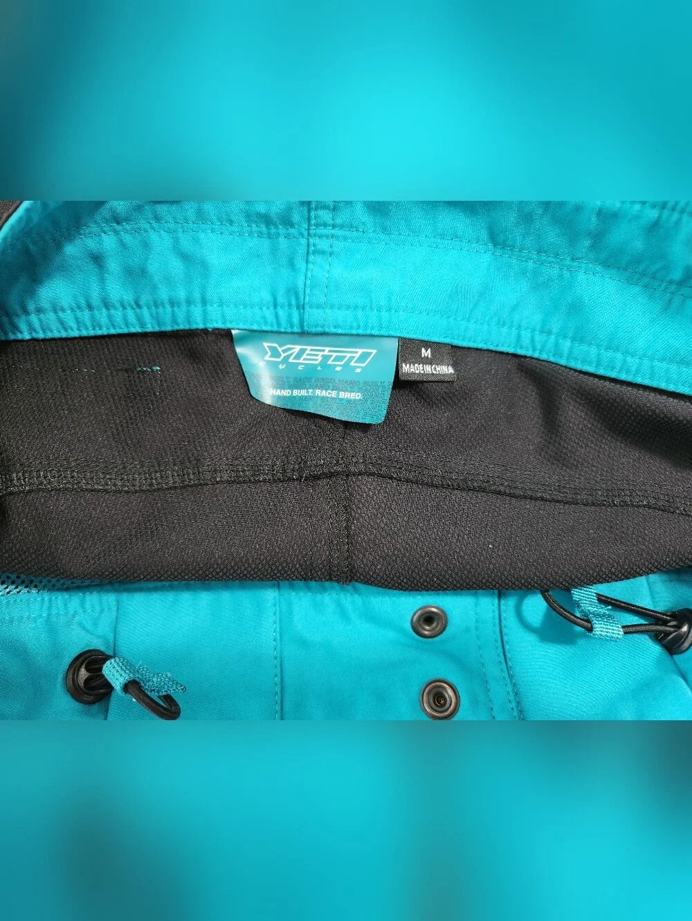 Yeti Cycles Black Athletic Performance Shorts - Picture 5 of 6